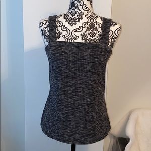 Bobeau- black and gray tank